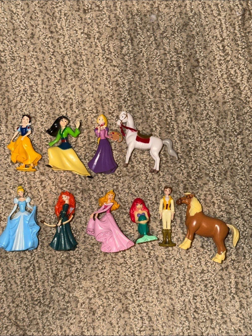 Disney Princesses Classic Figurine Playset Set Multicolor